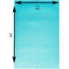 3 Pcs 5ft Refrigerator Mats EVA Shelf Liners For Glass Shelves Washable Pads Liners For Refrigerator;  1 Green 1 Blue 1 Red