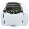 Brentwood TS-265 Cool Touch 4 Slice Toaster, White