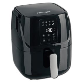 Frigidaire EAF383 3.1-Qt. (3-L) 1,300-Watt Digital Air Fryer with Nonstick Coating Grill Plate and Cooking Pot